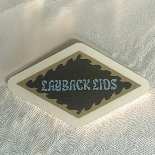 Layback Lids Logo Sticker